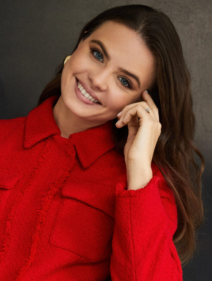 Bacterial acne treatment results after professional skin analysis – client Eva