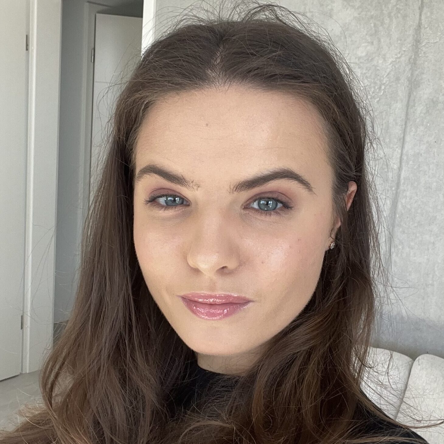 Client after Hydrafacial® treatment at CP Praxis Basel