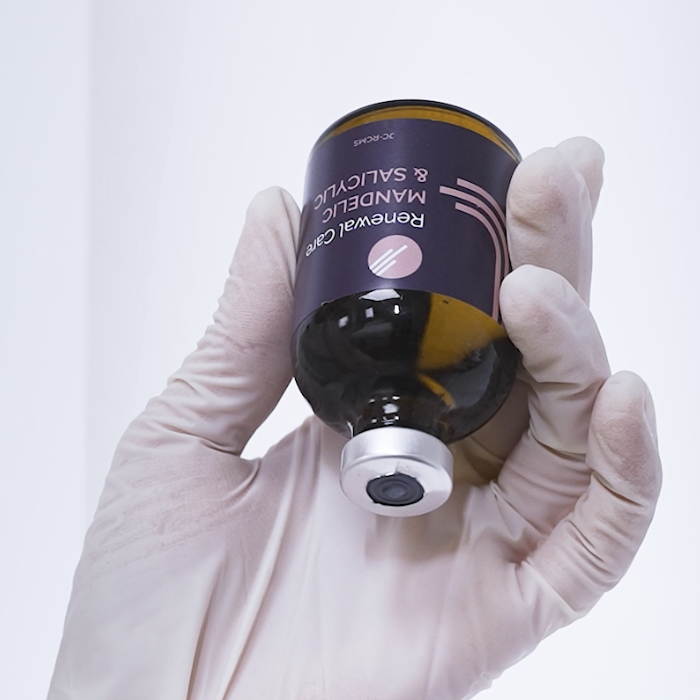 Active serum used in JetPeel treatment at CP Praxis Basel