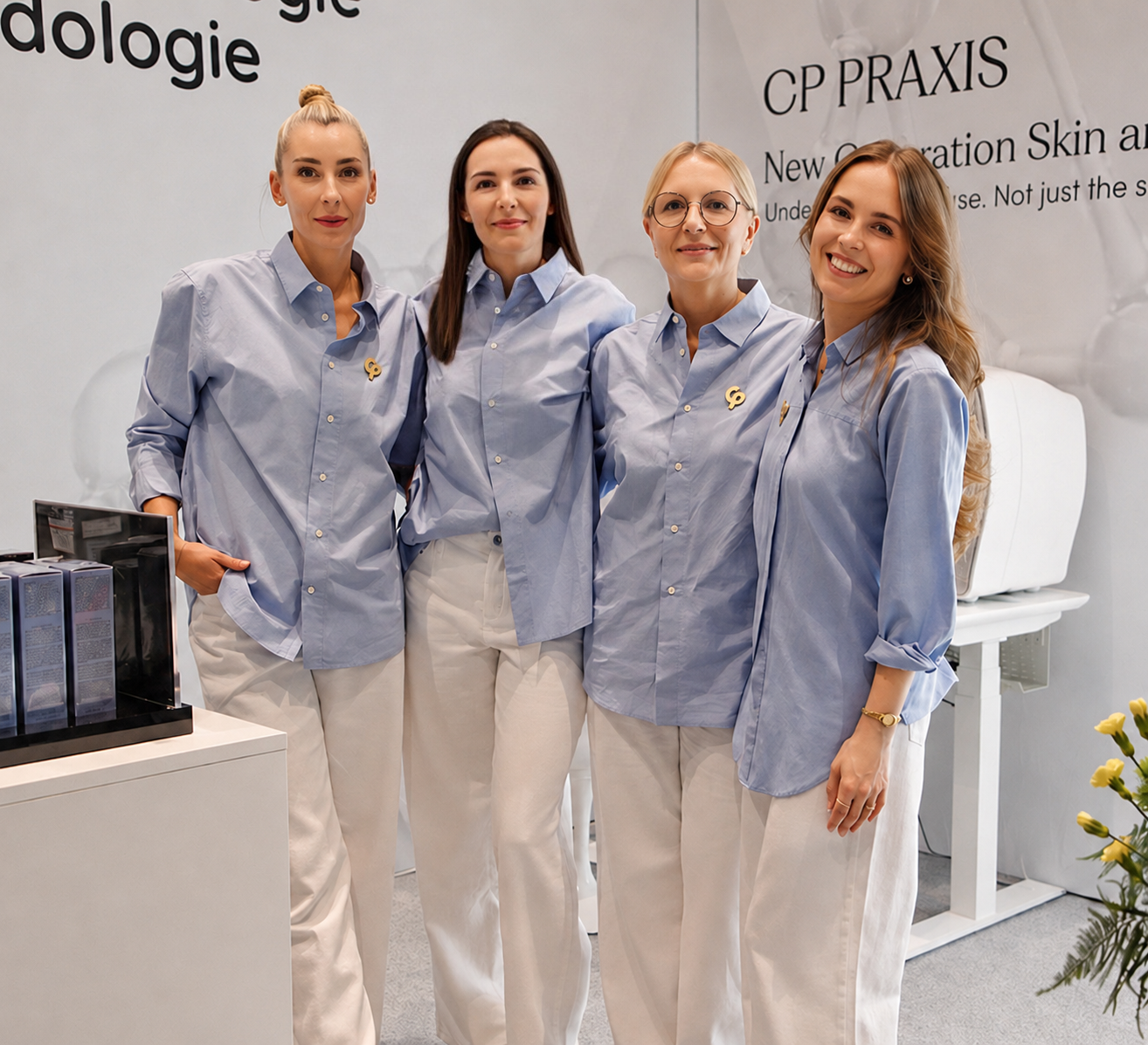 CP Praxis team, certified cosmetic specialists Basel and Bottmingen