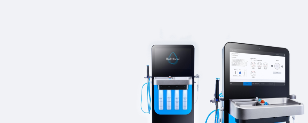 Original Hydrafacial® device used for professional skin treatments at CP Praxis Basel